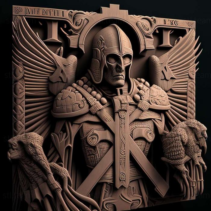 3D модель Игра Рыцари Храма Адский крестовый поход (STL)